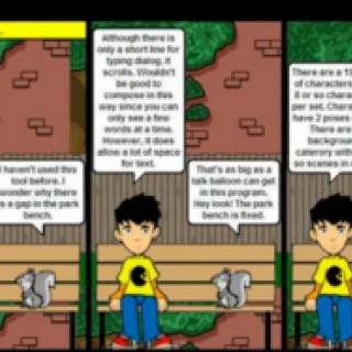 Criador de tiras