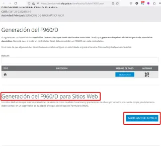 Geração de F960 para seu site