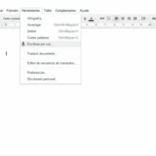 digitação por voz