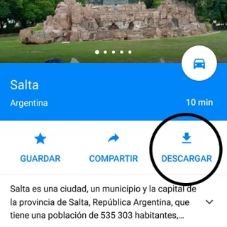 Baixar mapa