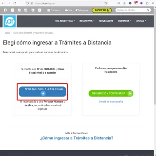 Entrada em Procedimentos Remotos