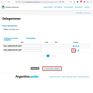 Adicionar DNS2