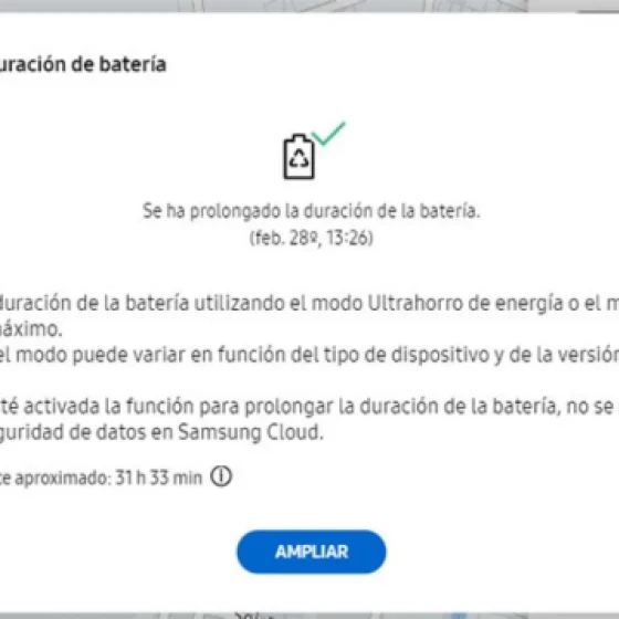 Economize bateria