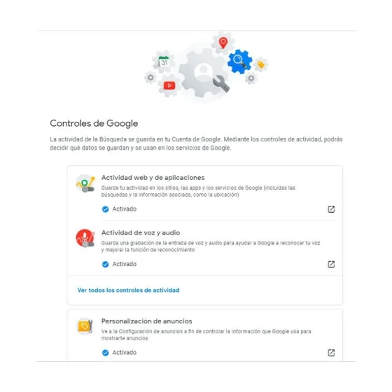 Controle suas ações