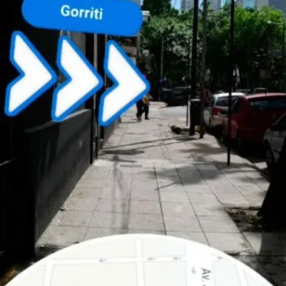 Navegue com realidade aumentada