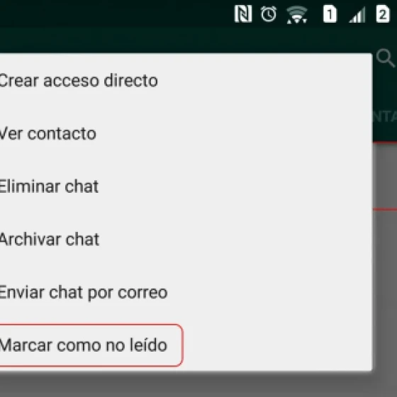 Conversas não lidas