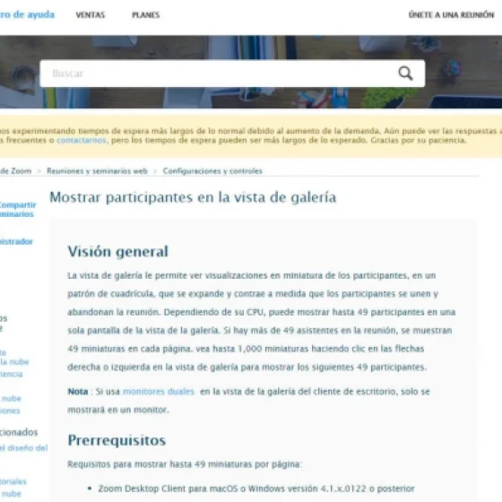 Vista da galeria de 100 pessoas