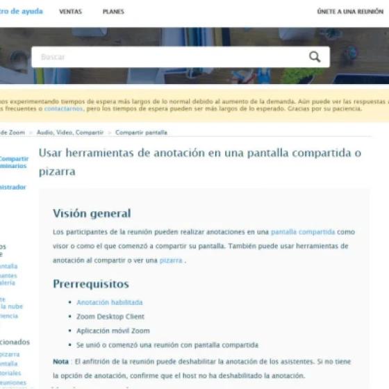 Compartilhe e anote em dispositivos móveis
