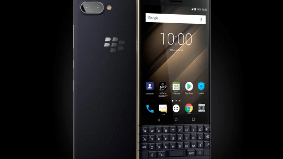 BlackBerry com Android e teclado físico