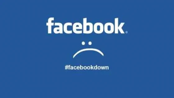 #FacebookDown / O Facebook está fora do ar novamente