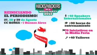 Media Party 2015 de 27 a 29 de agosto em Buenos Aires