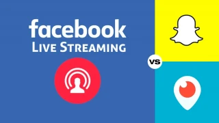 Facebook vs Snapchat e Periscope