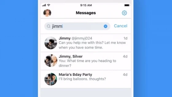 Novo recurso do Twitter: posso te enviar uma mensagem direta (DM) sem te seguir.