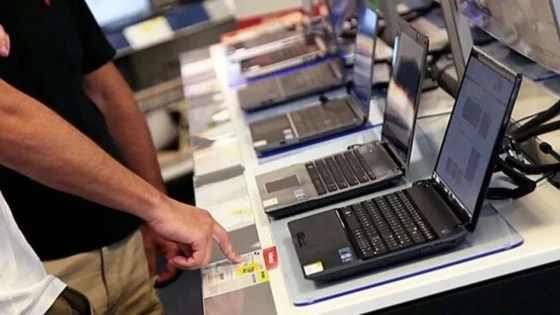 Queda acentuada nos preços dos notebooks