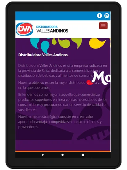 Logo Distribuidora Valles Andinos